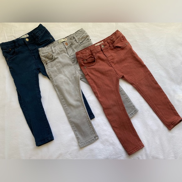Zara Bottoms Zara Kids Toddler Boy Skinny Jeans Bundle Poshmark